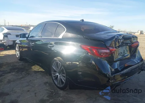 2018 Infiniti Q50 3.0T Sport из США, поврежденный, VIN JN1EV7AP1JM358782